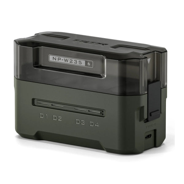 Tilta Stazione di ricarica portatile per NP-W235 (4 canali) Tilta Stazione di ricarica portatile per NP-W235 (4 canali)